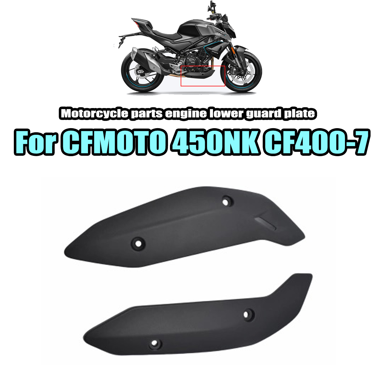 Engine Parts Motorcycle - CFMOTO 450NK NK450 CF400-7 için uygun