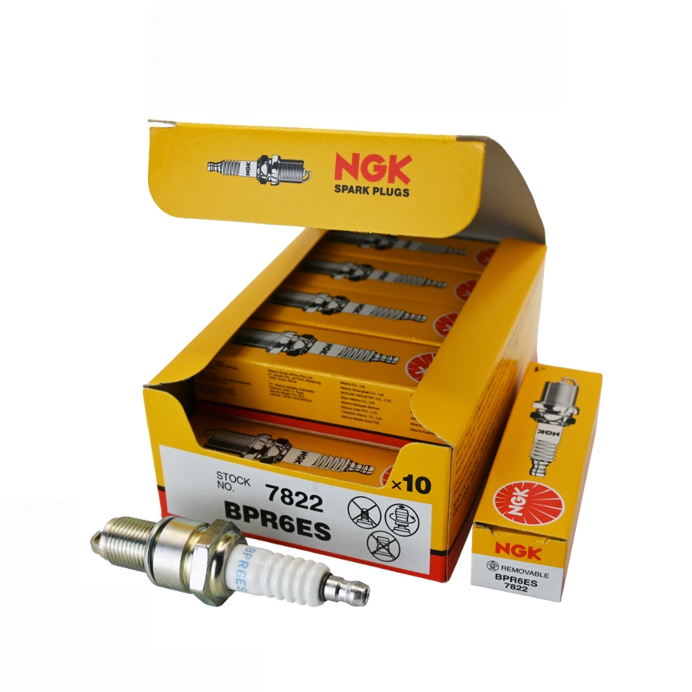 Motorcycle Spark Plug - NGK BPR6ES 7822 Nikel Alaşımlı Bujiler
